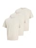 Jack & Jones T-Shirt Cotton Relaxed in Moonbeam