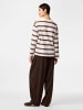 Pieces Langarmshirt in Coffee Quartz