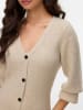 Vero Moda Strickkleid in Oatmeal