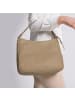 Lazarotti Bologna Leather Hobo Schultertasche Leder 27 cm in sand