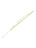 Adeliás Damen Armband aus Edelstahl 18+3 cm in gold