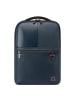 Roncato Trial Daypack Leder 40.5 cm Laptopfach in blue