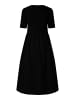 Pieces Midikleid in Black