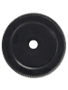 Beliani Outdoor Blumentopf EANTIO in Schwarz - (W) 30 x (H) 49 x (L) 30 cm