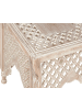 Beliani Beistelltisch KADMA in Braun - (W) 40 x (H) 40 x (L) 40 cm