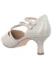 Caprice Klassischer Pump in silber