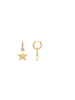 Luxenter Ohrringe Estrella mit 18 Karat Gelbgold-Finish – ESTRELLA