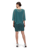 Vera Mont Cocktailkleid mit Spitze in Dark Emerald