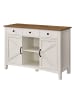 VASAGLE Küchenschrank Liry in Weiß - (B)114.6 x (H)80 x (T)40 cm