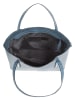 Cluty Handtasche echt Leder in blau