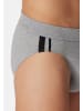 Schiesser Rio Slip / Unterhose 95/5 Stretch - Organic Cotton in Grau-Melange