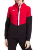 erima Squad Trainingsjacke mit Kapuze in rot/schwarz/weiss