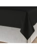 Traumschlaf Spannbettlaken Feinbiber Haustuch Bettlaken in schwarz
