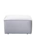 Kayoom Hocker Polsterhocker Presley in silber - grau