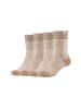 Skechers Socken 4er Pack warm & cozy in offwhite mouline