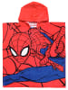 Spiderman Marvel Spiderman Badeponcho Handtuch Badetuch mit Kapuze 50 x 100 cm in blau/rot
