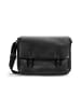 Farmhood Memphis Aktentaschen Messenger Leder 38 cm Laptopfach in black