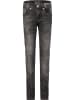 Blue Effect Jeans Hose ultrastretch Skinny slim fit in black denim