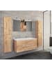 ebuy24 Badmöbelset BudasiS Eiche 111 x 47 cm