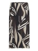 Betty Barclay Midirock mit Gummizug in Taupe/Black