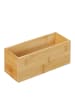 relaxdays Ordnungsbox in Natur - (B)23 x (H)9,5 x (T)9 cm