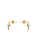 Luxenter Ohrringe Lebya mit 18 Karat Goldfinish – LEBYA