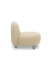 58 aufm Kessel GARTENLOUNGE Sessel Bratomila 78x46x78 mit Outdoorbezug in beige