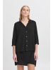 ICHI Kurzarmhemd IHMARRAKECH Regular fit in Black