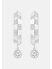 Ethische Diamanten Ohrringe aus 375 Weißgold mit Lab Grown Diamant