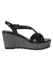 Marco Tozzi Sandalette in BLACK COMB