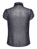 SAINT TROPEZ Kurzarm-Bluse LiljaSZ Slim fit in Night Sky Dot