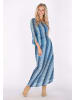 IZIA Damen Kleid in Blau Mehrfarbig