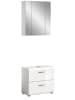 ebuy24 Badmöbelset Ice Weiß 60 x 32 cm
