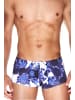 Oboy Badepants B52 in blau/weiss