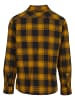 Brandit Flanell Shirt in black/yellow