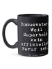 Mr. & Mrs. Panda Henkelbecher Spruch Bonusvater Superheld mit Sp... in Schwarz