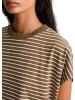 Marc O'Polo DENIM Streifen-T-Shirt relaxed in Medium Brown