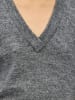 Object Strickweste in Medium Grey Melange