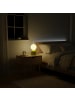 relaxdays Tischlampe in Grün/ Weiß - (H)21 x Ø 11 cm