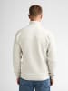 Petrol Industries Sweatshirt mit Zip-Kragen steelcrest in Weiß