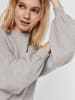 Vero Moda Strickkleid in Light Grey Melange