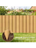 Outsunny Gartenzaun,176B x 30H cm,Naturholz