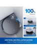 Ecovacs DEEBOT X8 OMNI BLACK EU Saugroboter in Schwarz