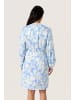 Soaked in Luxury Kleid SLBecca Gerade Passform in Vista Blue Floral Print