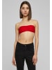 Urban Classics Urban Classics Damen Ladies Laces Bandeau in red