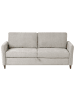 Beliani 3-Sitzer Sofa MARE in Grau/Braun - (W) 184 x (H) 88 x (L) 77 cm