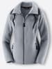 WITT WEIDEN Fleece-Jacke in hellgrau-meliert