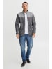 BLEND Sweatshirt BHPinti 20715442  Melierte Sweatjacke mit Brusttasche in nachtschwarz