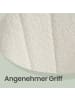 SONGMICS Bürostuhl Laela in Cremeweiß - (B)60 x (H)83.5 x (T)60 cm