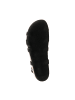 Divine Factory Ledersandalen Noga Tahel Edge Schwarz